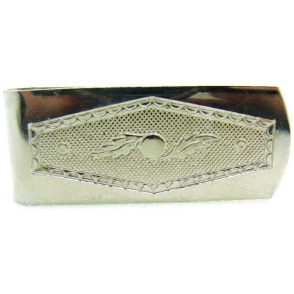 Money Clip Stainless Steel Silver Tone Wallet Credit Card ID Cash Holder Men